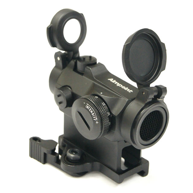 Aim-point Micro T-2 Red Dot Sight Rifle Scope Black High Mount